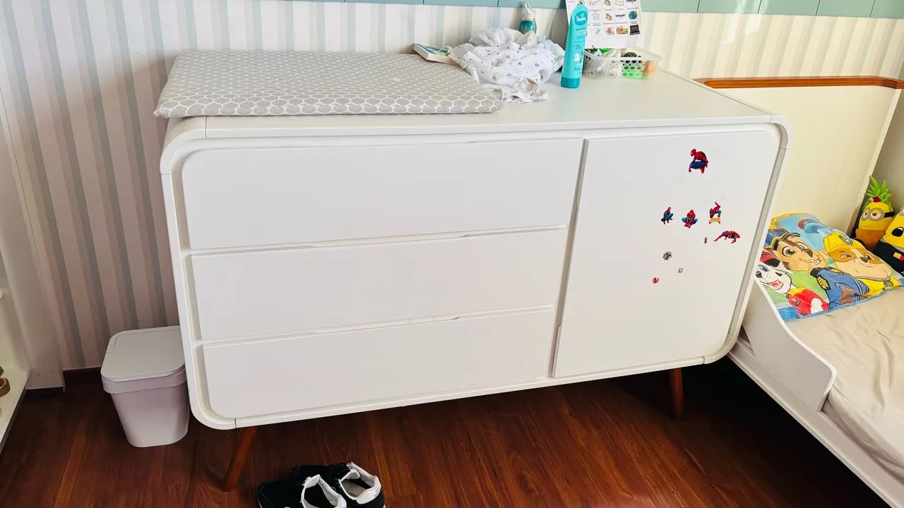 Berço Cama + Cômoda  - Foto 3