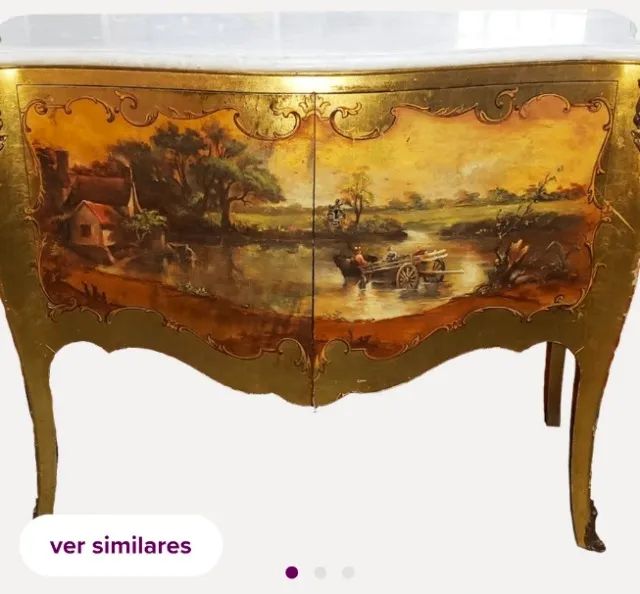 Comoda Bombe estilo século XIX 