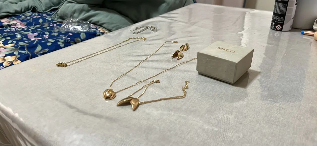 Kit Lote de Semijoias / Bijuterias Finas (Colares, Pulseiras e Brincos) - Foto 4