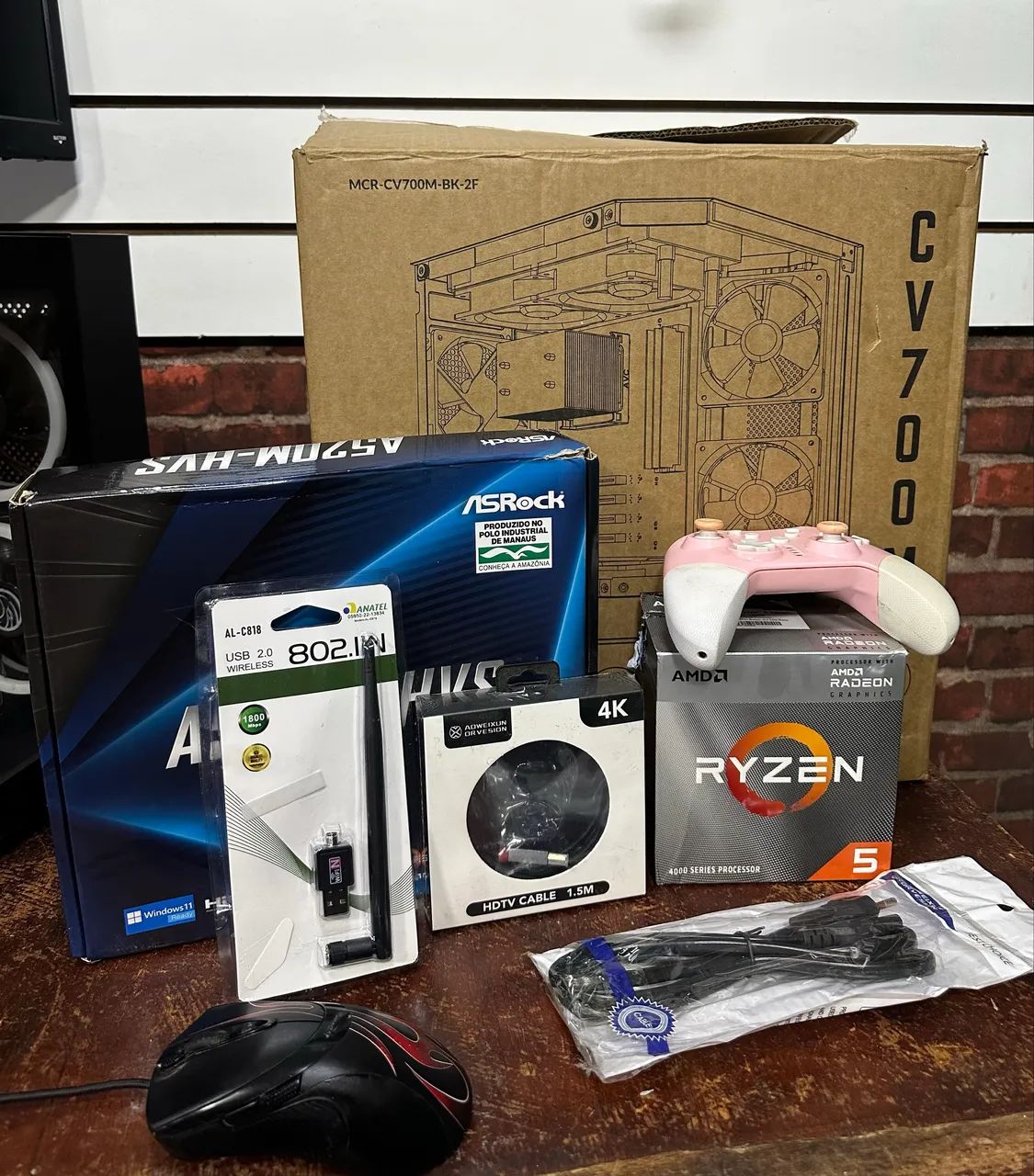 PC GAMER COMPLETO - PRONTO PRA USO - Foto 3