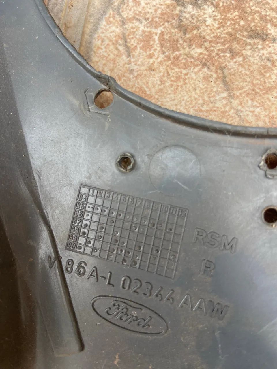 Par de molduras do som que fica abaixo do painel, originais Ford do Escort Xr3 Mk4 - Foto 4
