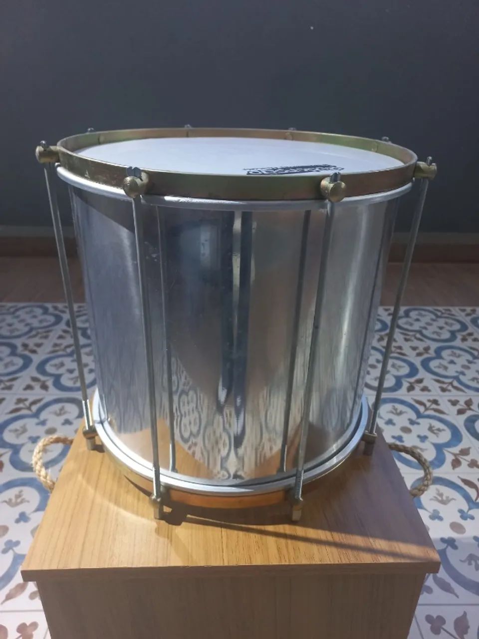 Repinique - Alumínio Galvanizado 12" polegadas x 30cm - 8 afinações - Foto 3