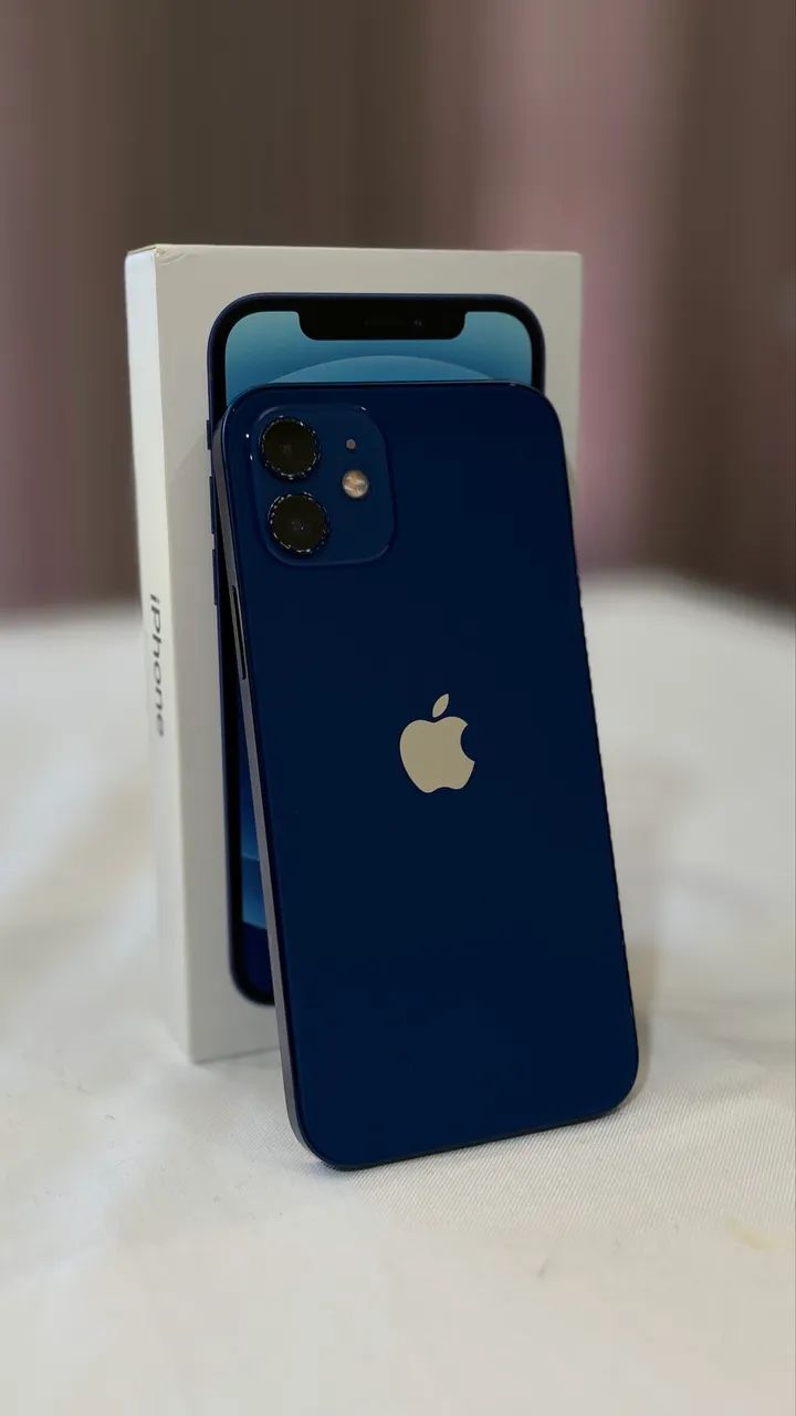 iPhone 12 64gb azul escuro - Celulares e Smartphones - Nova Santa
