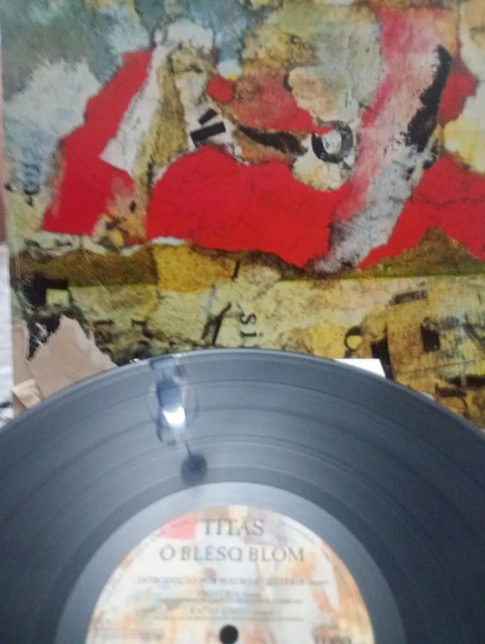LP Titãs "Blesq blom" 1989  - Foto 2