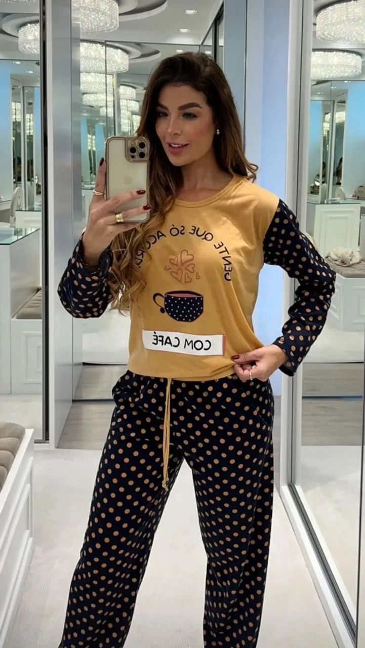 Pijama longo - Foto 2