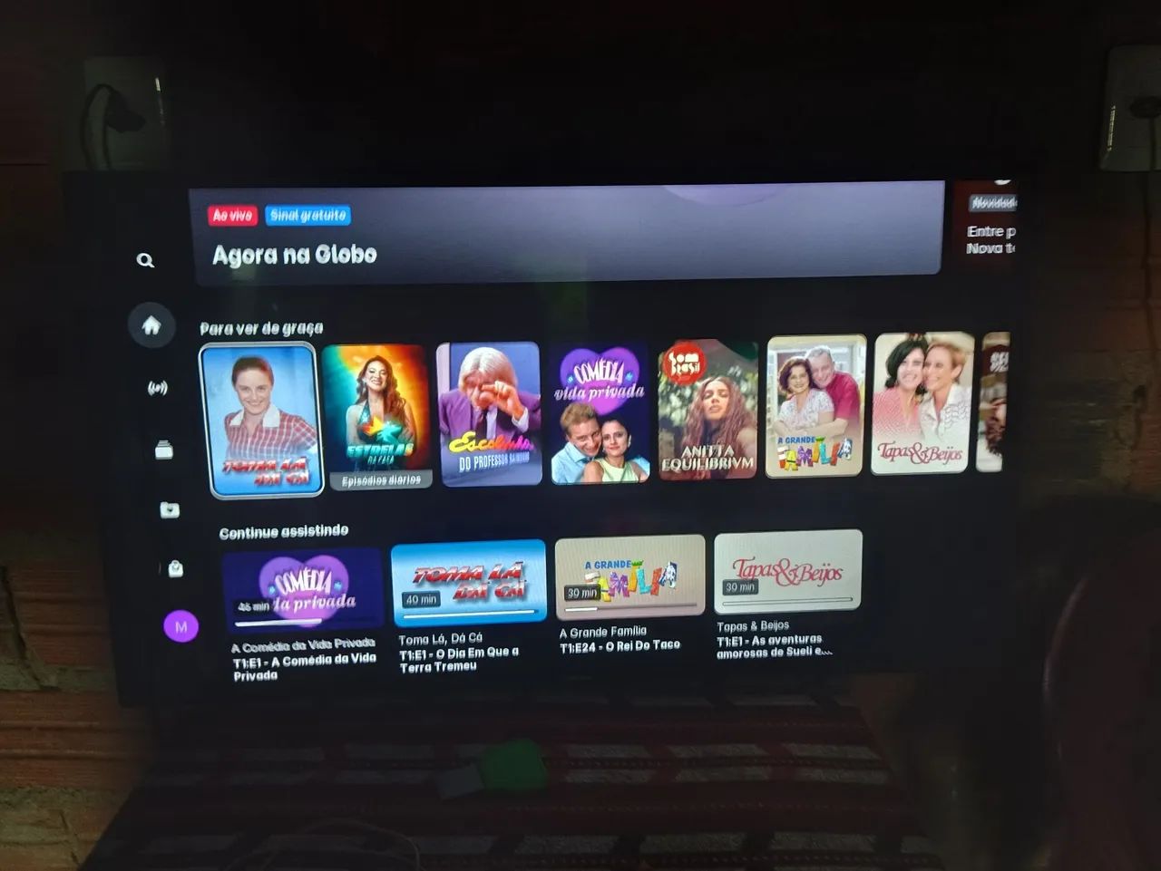 Vendo televisão Samsung smart 40 polegadas