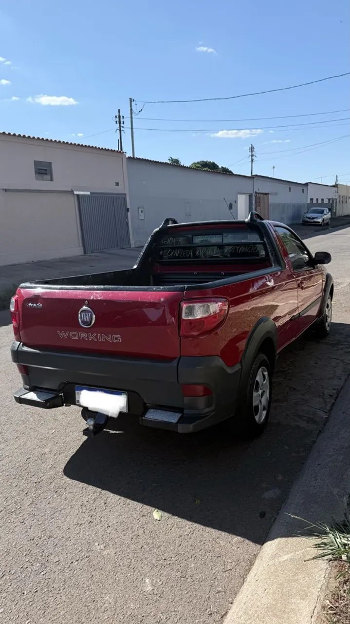 Fiat Strada Working Hard 1.4 Fire Flex 8V CS 2017 - Foto 4