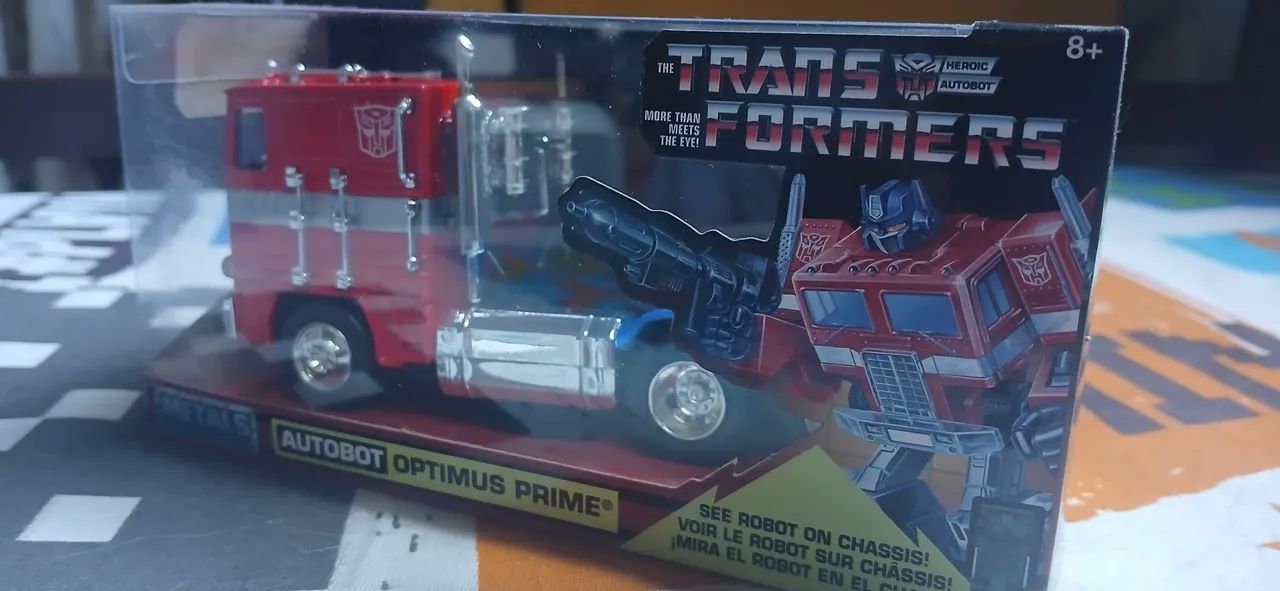 Optimus Jada Toys lacrado.