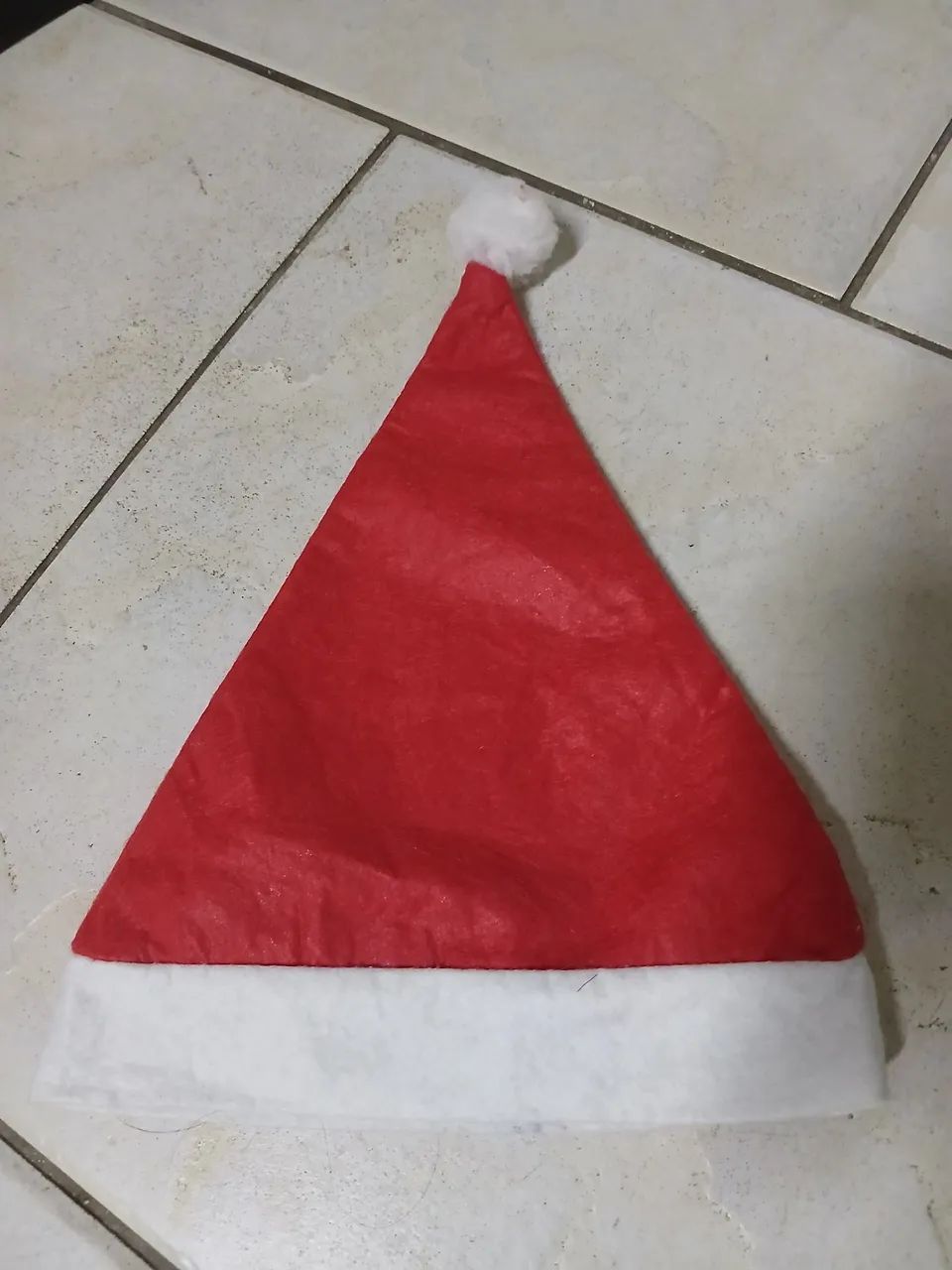 Kit com 24 gorros de Natal infantil 