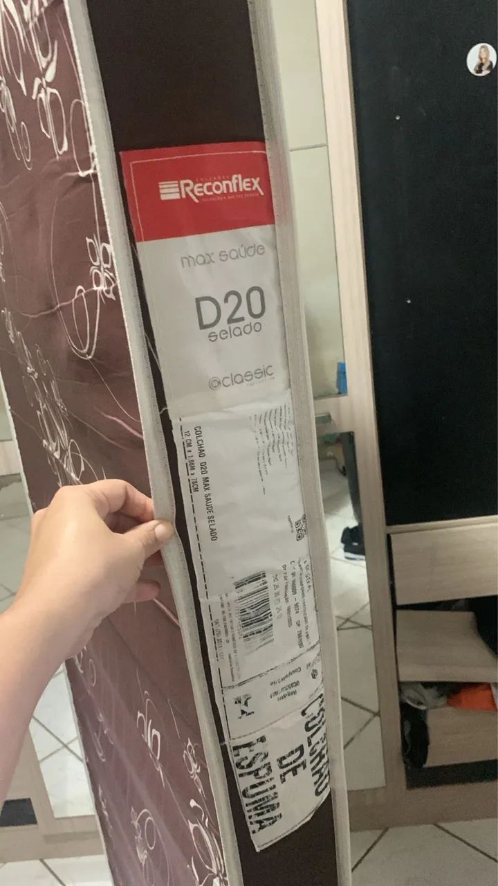 Colchão de solteiro muito novo e pouco usado - Foto 3