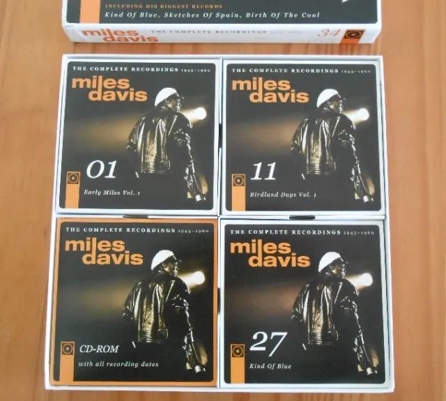 box importado miles davis com 34 cds originais - CDs, DVDs etc