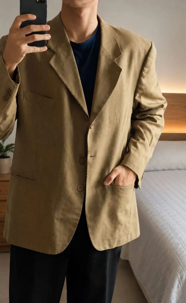 Blazer Masculino Elegante - Foto 3