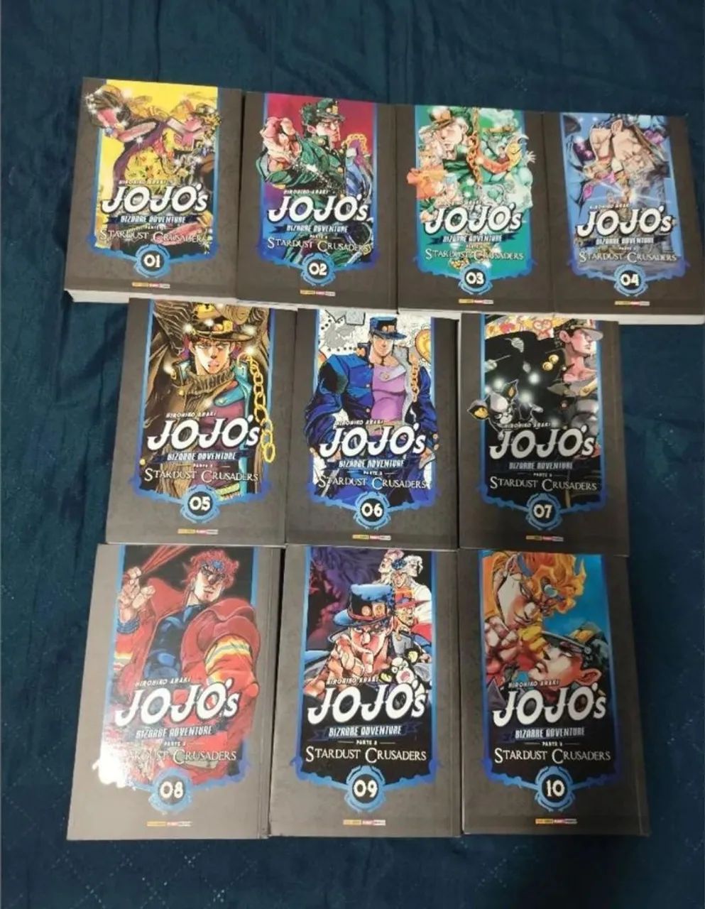 Jojo Bizarre Adventure parte 3 (coleção completa: vol 1 ao 10) - Foto 3