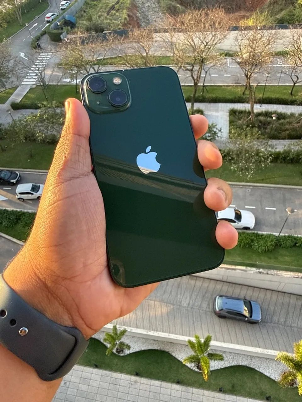 13 verde de 128gb seminovo - garantia!!! - Foto 3