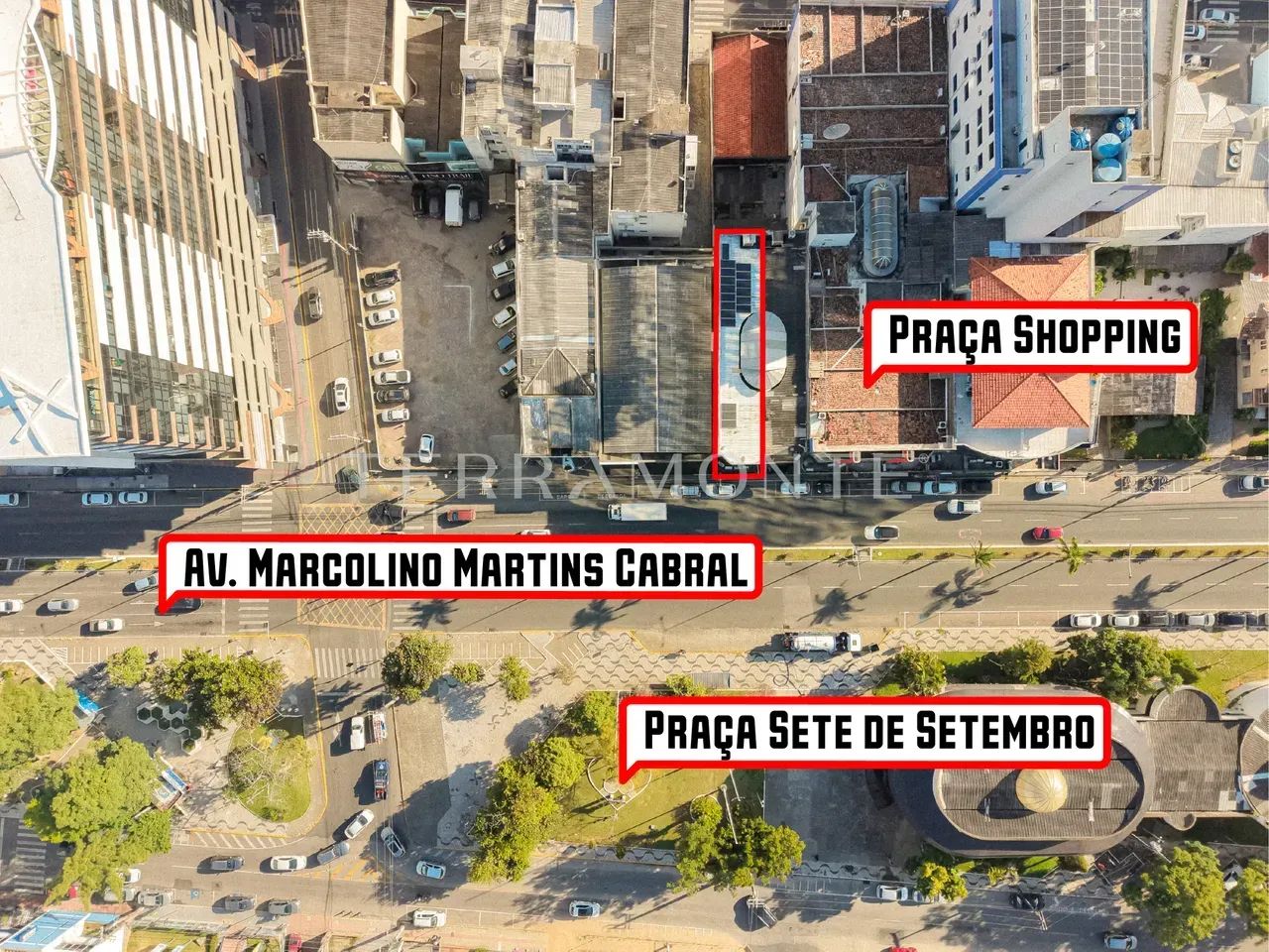 Sala comercial de 380 m² para alugar na Avenida Marcolino Martins Cabral - Foto 2