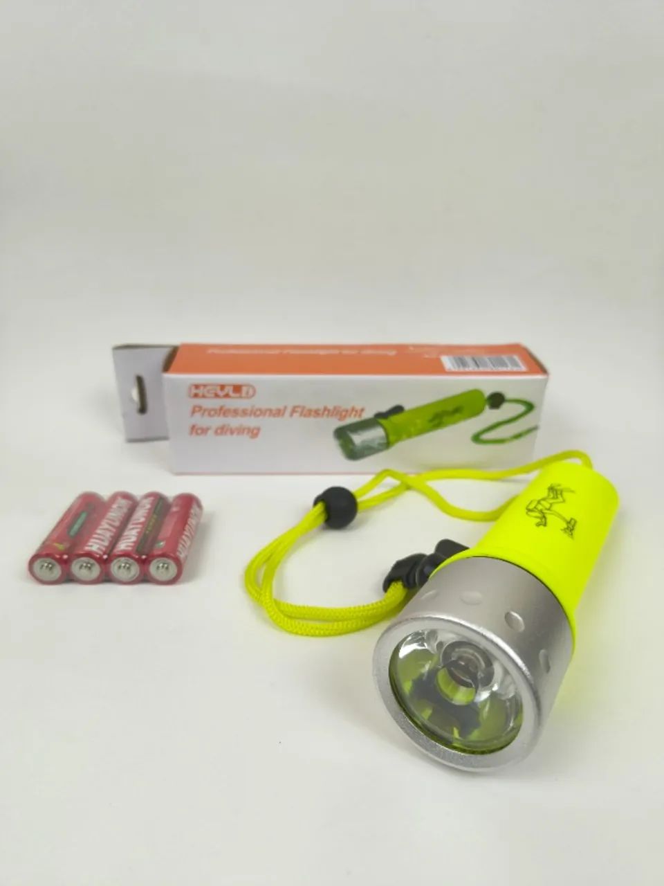Lanterna de Mergulho Led 180 Lumens Á Prova D'água Super Potente - Pronta Entrega - Foto 3