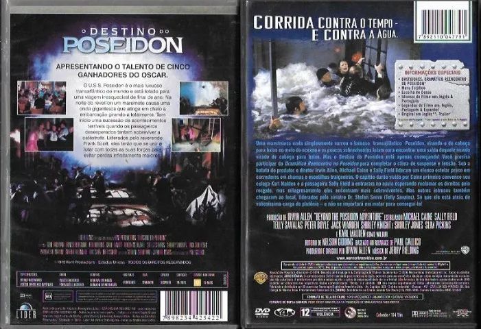 Kit 2 DVD: O Destino do Poseidon + Dramático Reencontro no