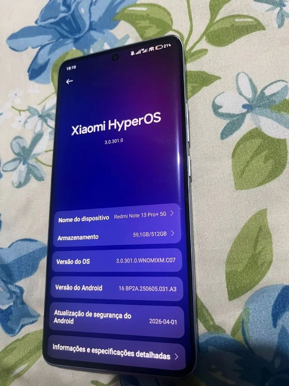 Troco meu Redmi Note 13 pró plus 5G  - Foto 3