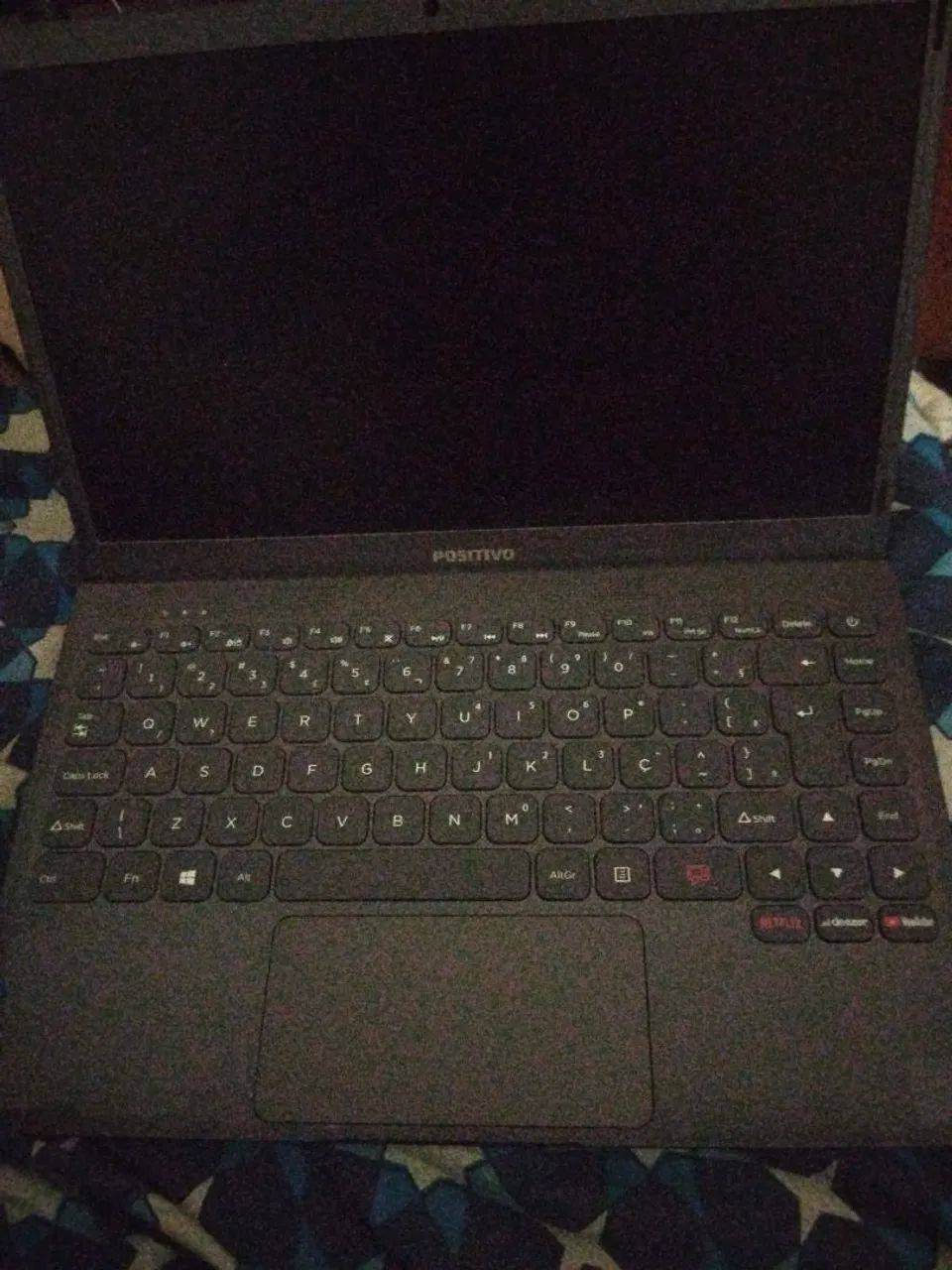 Notebook para retirada das peças 