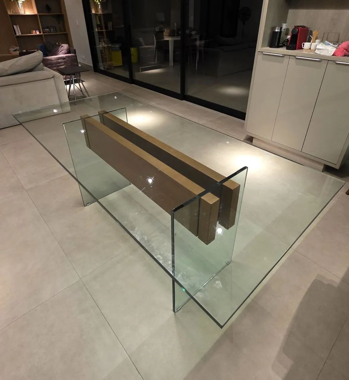 Mesa de jantar retangular para 6 a 8 lugares  - Foto 4