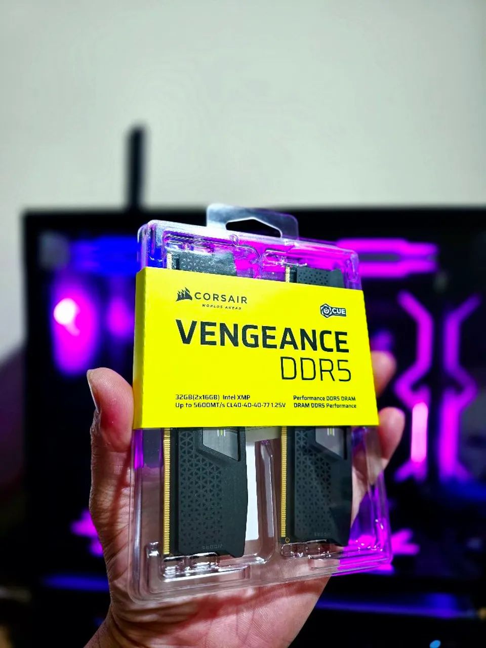 Memoria ddr5 32gb 5600Hz Corsair Lacrado novo 