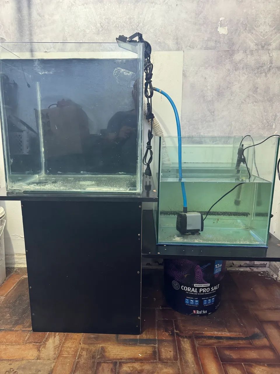 Aquário cubo 45 cm mais Sump completo - Foto 3