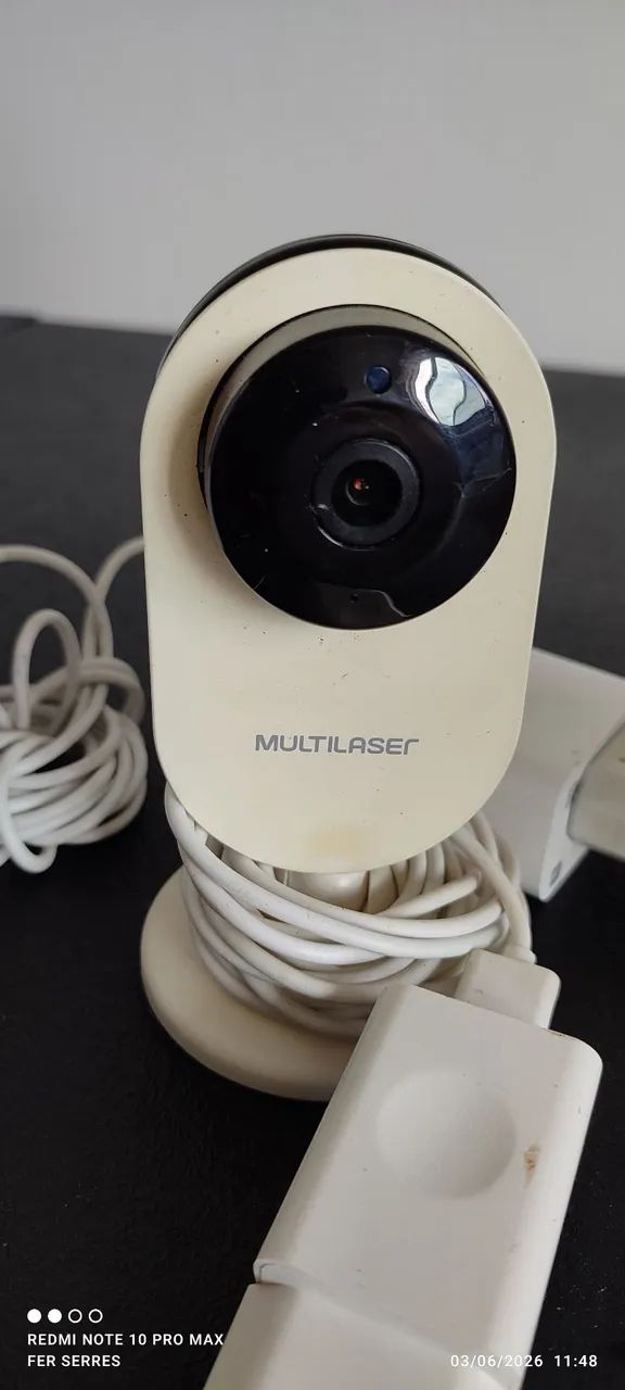  3 Câmeras de vigilância Wi-fi Multilaser  - Foto 4