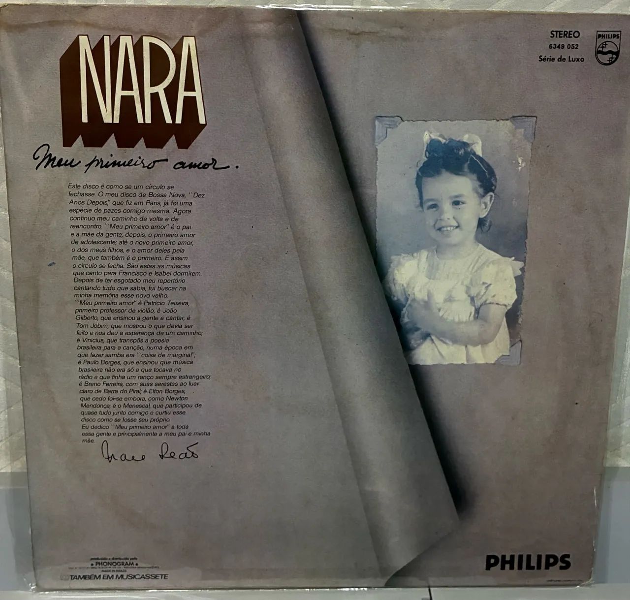 Disco vinil Nara Leão- Meu primeiro amor  - Foto 2