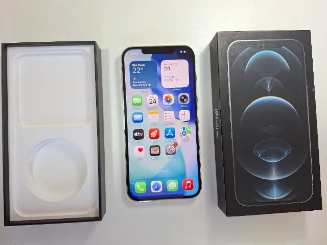 iPhone 12 PRO MAX 512GB 87% Todo Original Perfeito Garantia Loja