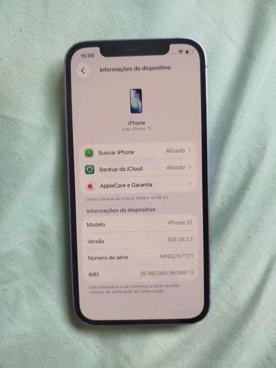 ? iPhone 12 64GB - Lilás ?   - Foto 3