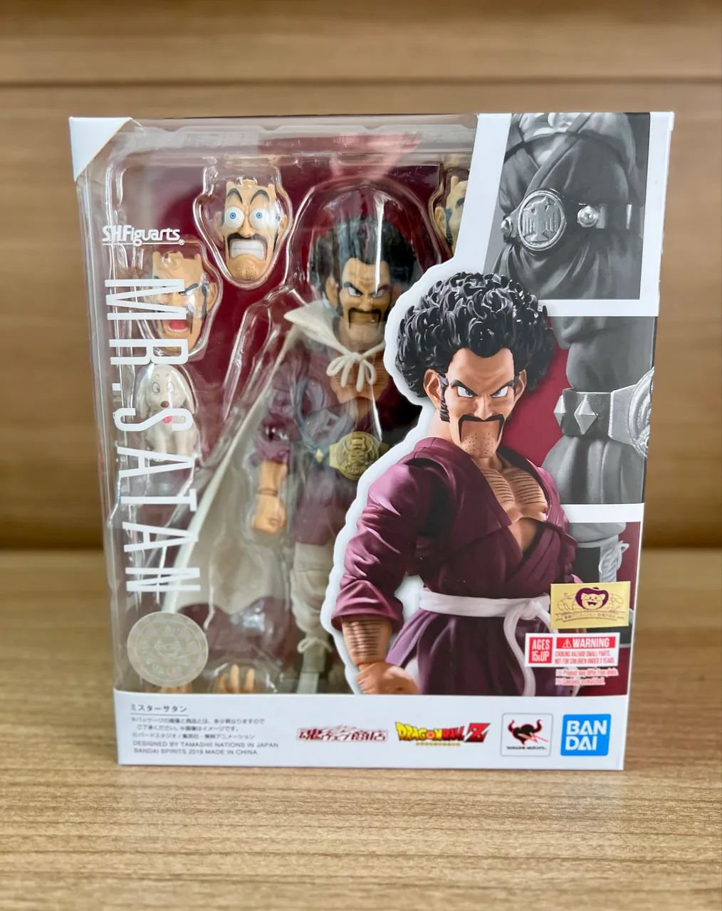 Mr.Satan SH Figuarta Dragon Ball Z - Original Bandai - Hobbies e