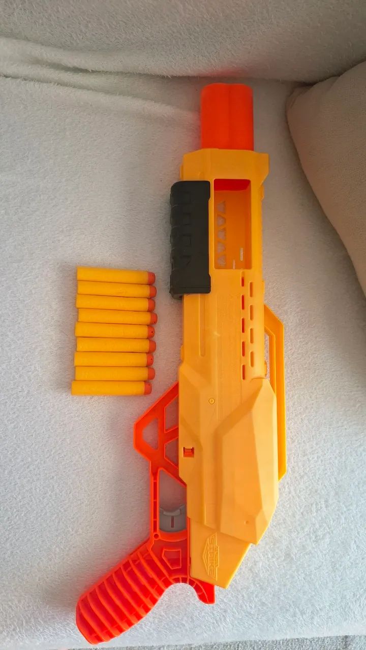 Arma de brinquedo (nerf) com balas - Foto 2