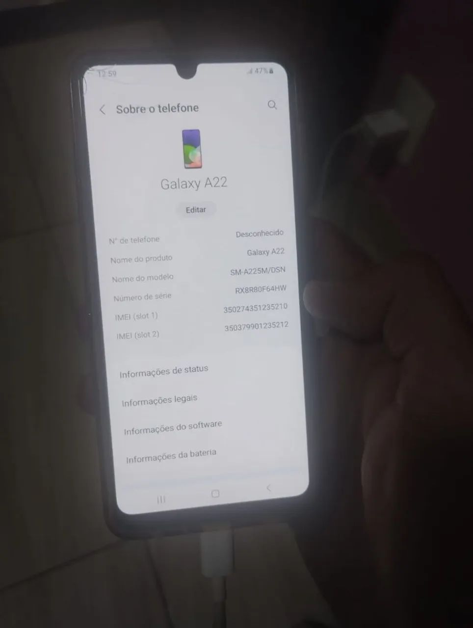 Galaxy A22 128 gb