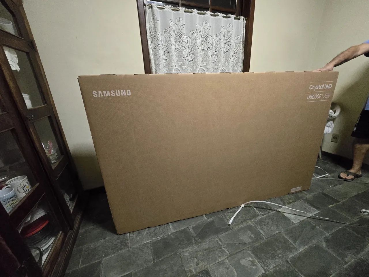 TV Samsung 75 polegadas Crystal UHD 4K + JBL Cinema SB180 | Novos | Com Nota Fiscal - Foto 4