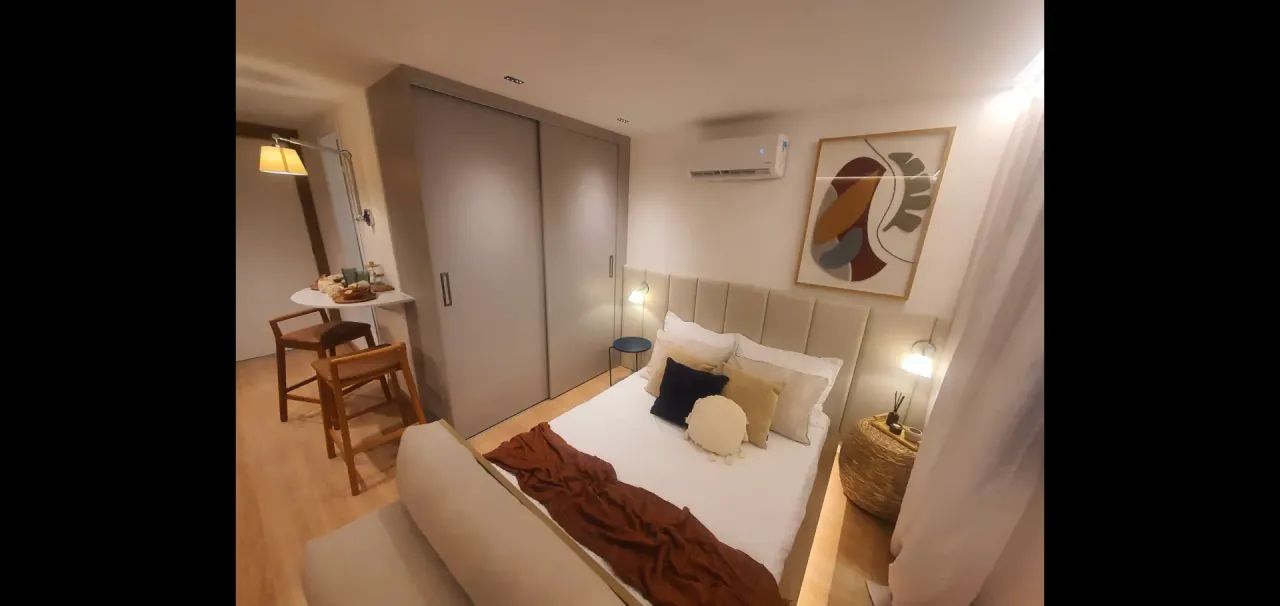 Studios e Aptos de 1 quarto de 22 a 35 m2, excelente para investimento e moradia centro Ri - Foto 2