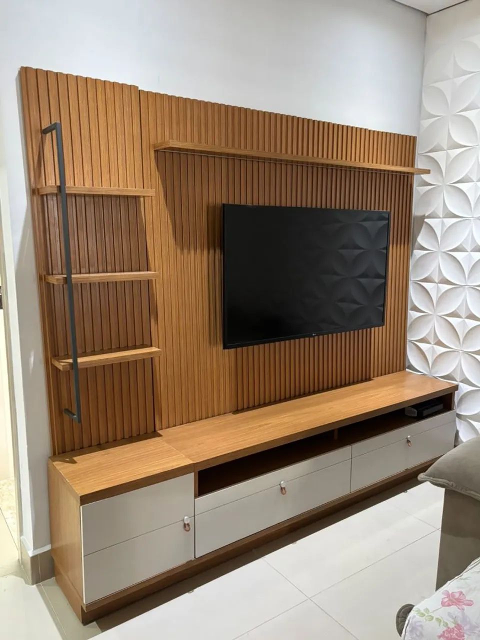 Rack mais painel ripado  - Foto 4