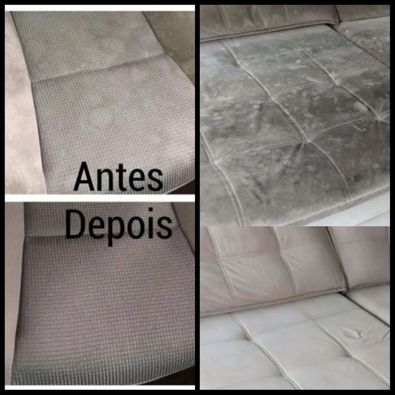 Limpeza banco de carro. Sofás. Colchões. Estofados. 
