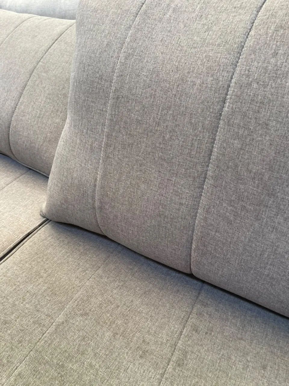 SOFÁ-CAMA RETRÁTIL E RECLINÁVEL JEQUITIBÁ 3 LUGARES - Foto 3