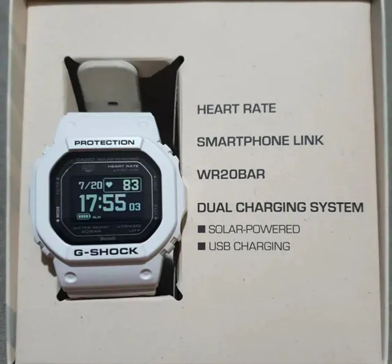 G shock original termômetro solar 