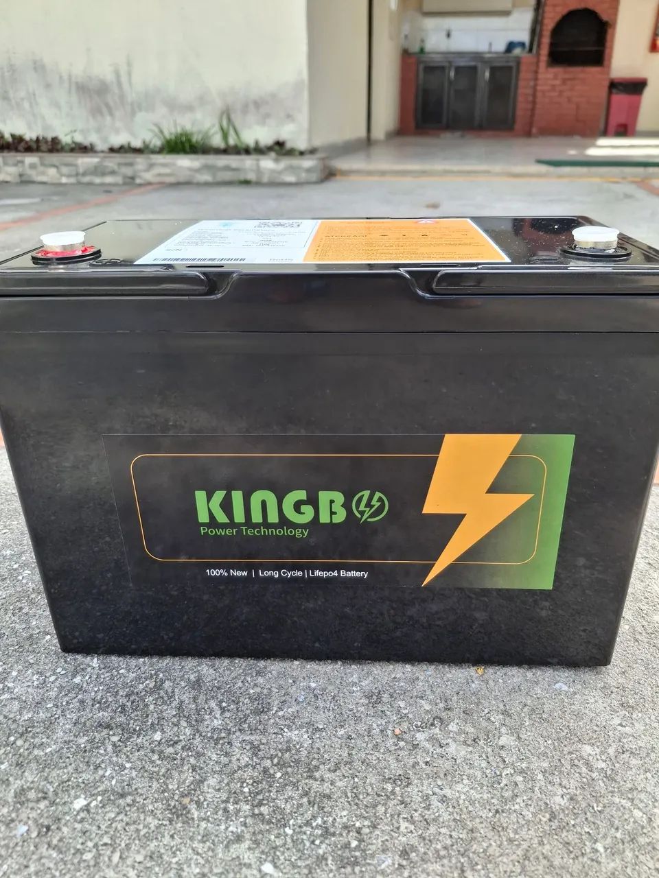 Vendo bateria de lítio kimbo lifepo4 12v. 