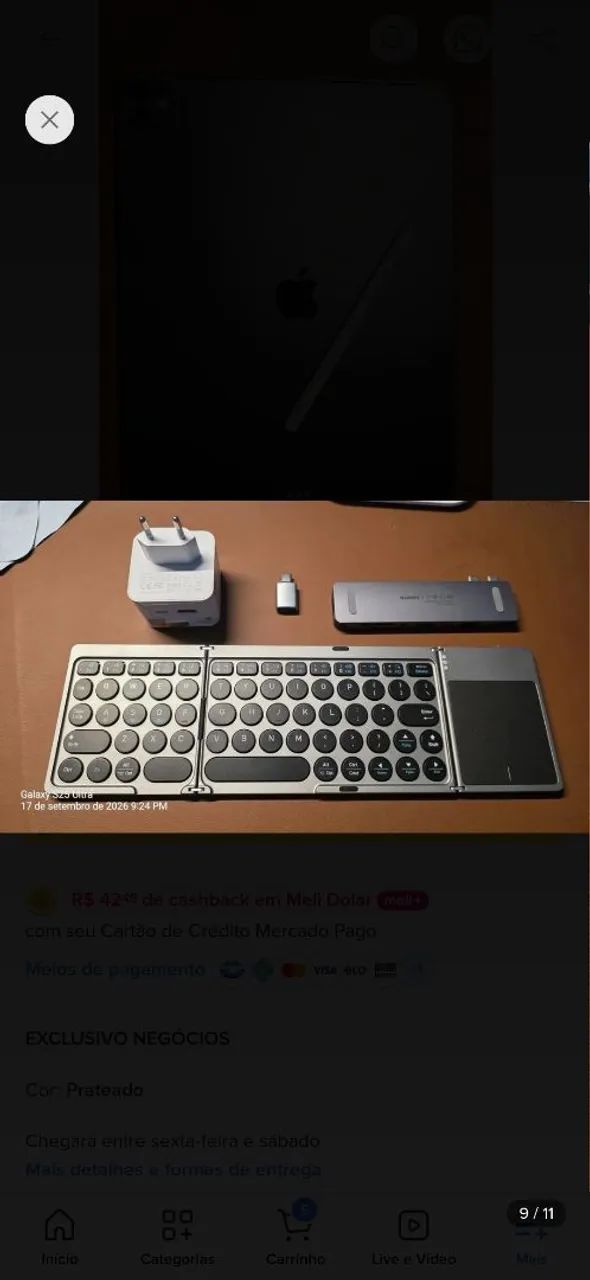 iPad pro 13 polegadas + acessórios + caneta - Foto 4