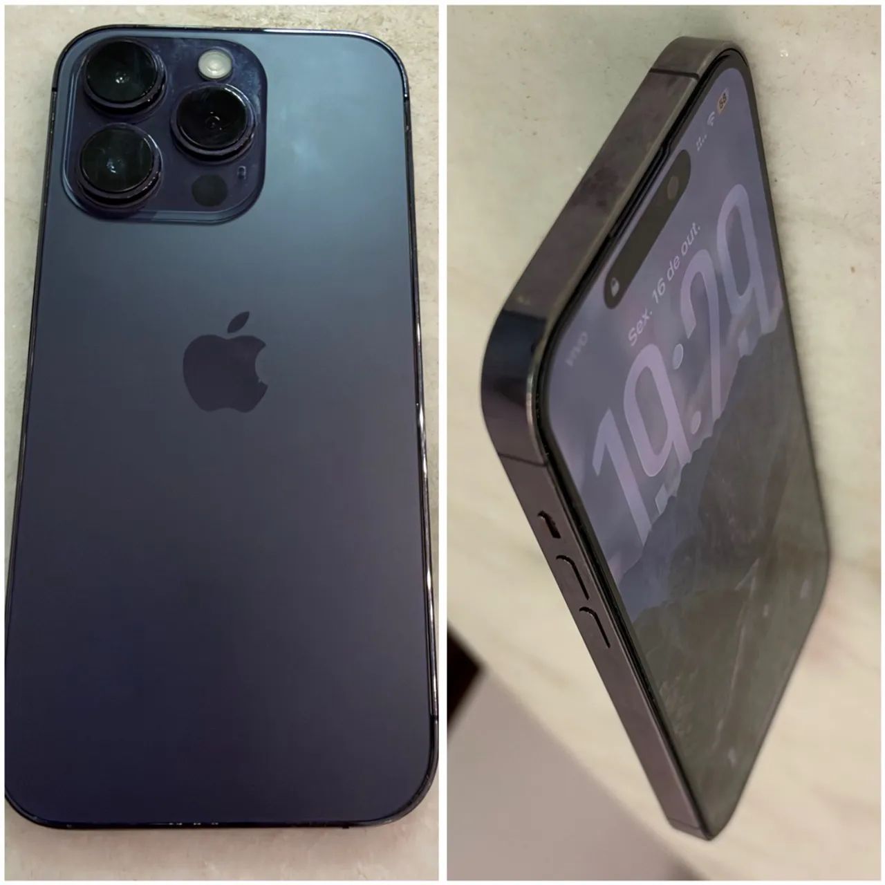 iPhone 14 PRO 256gb Único Dono nota fiscal e caixa - Foto 3