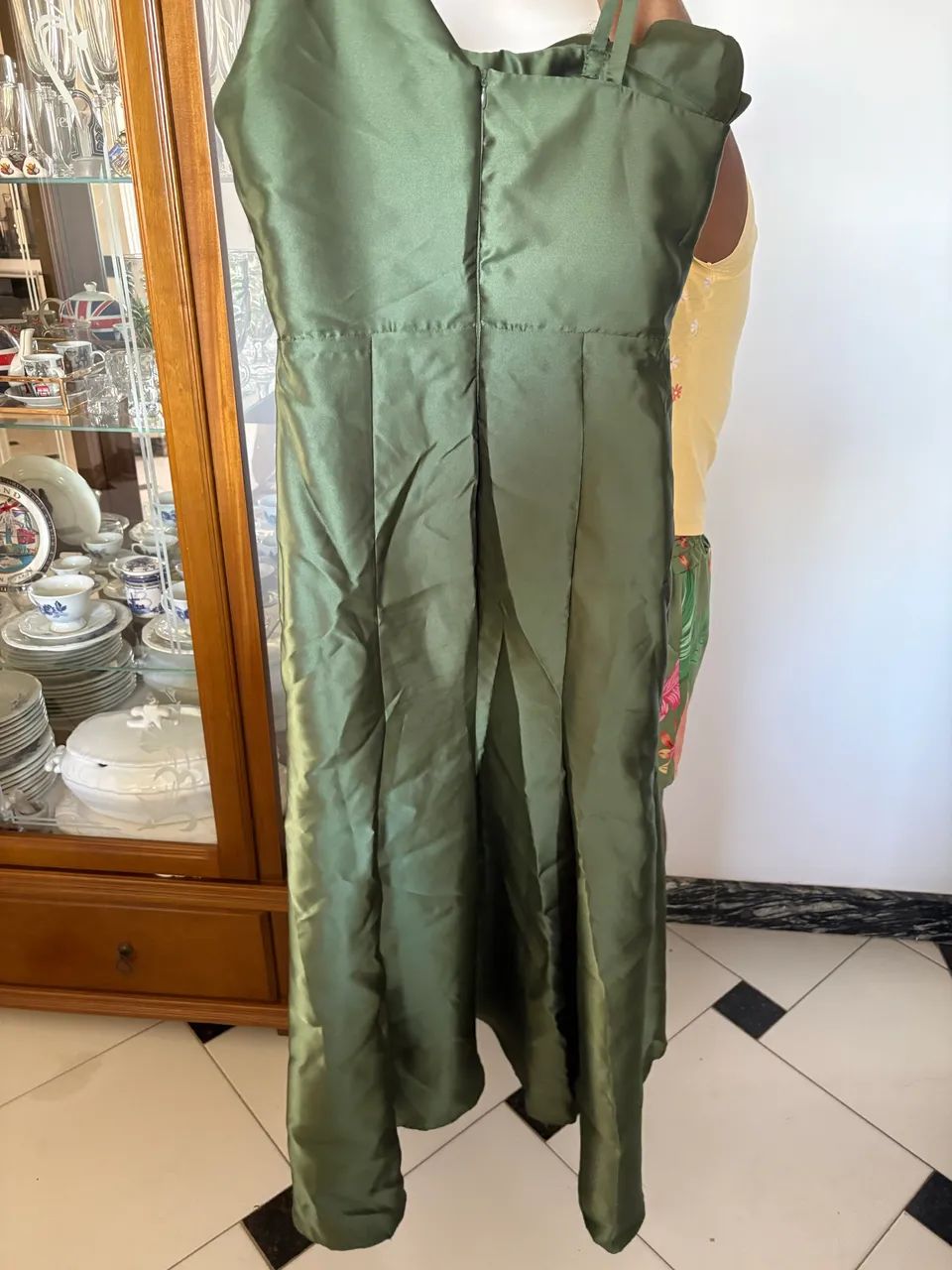 Vestido de festa ( cor verde oliva ) - Foto 4
