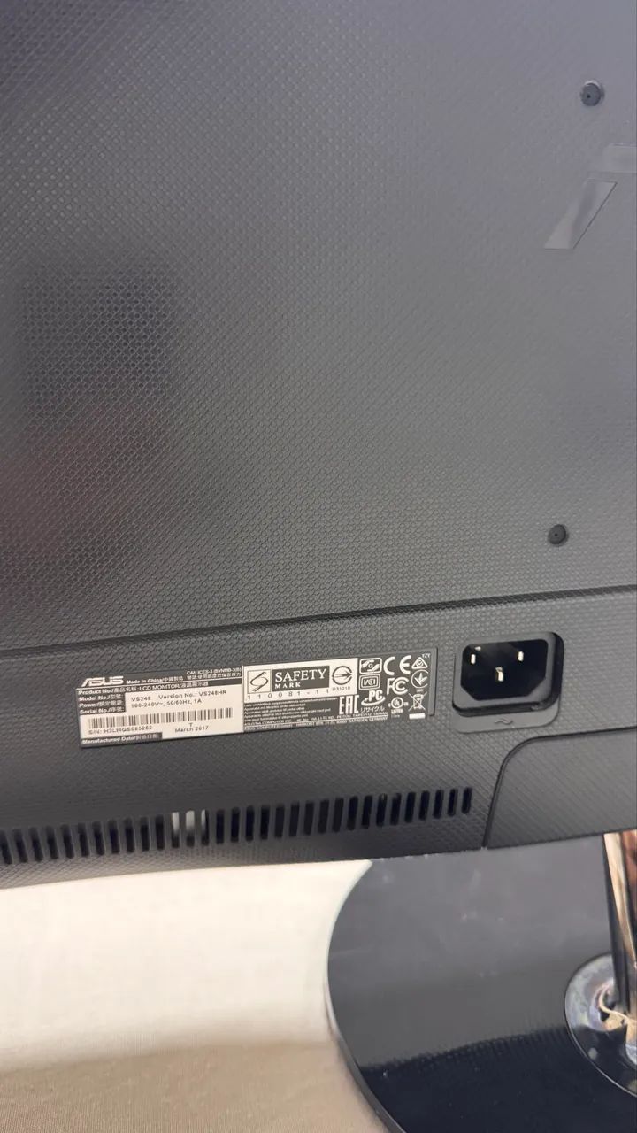 Monitor ASUS 24 Full HD VS248HR LED - HDMI/DVI/VGA  - Foto 3