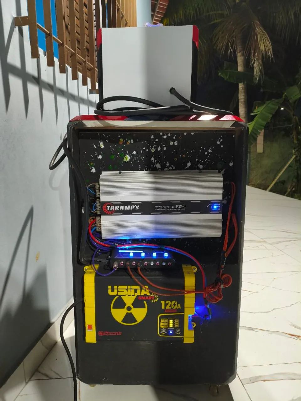 Caixa BOB com Rack e microfones  - Foto 2