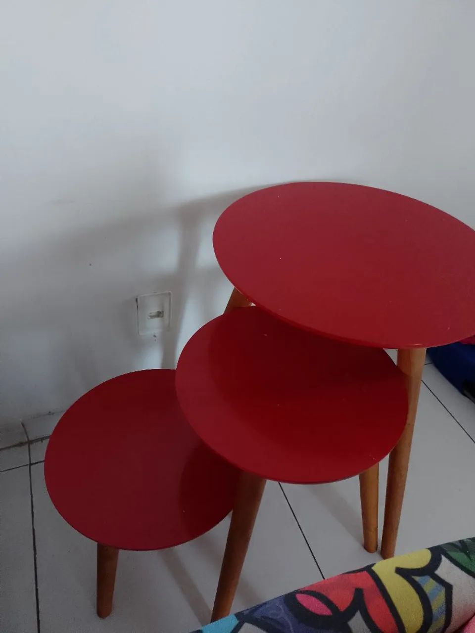 Conjunto de mesa de canto - Foto 3