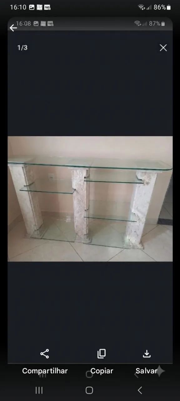 Rack mármore 