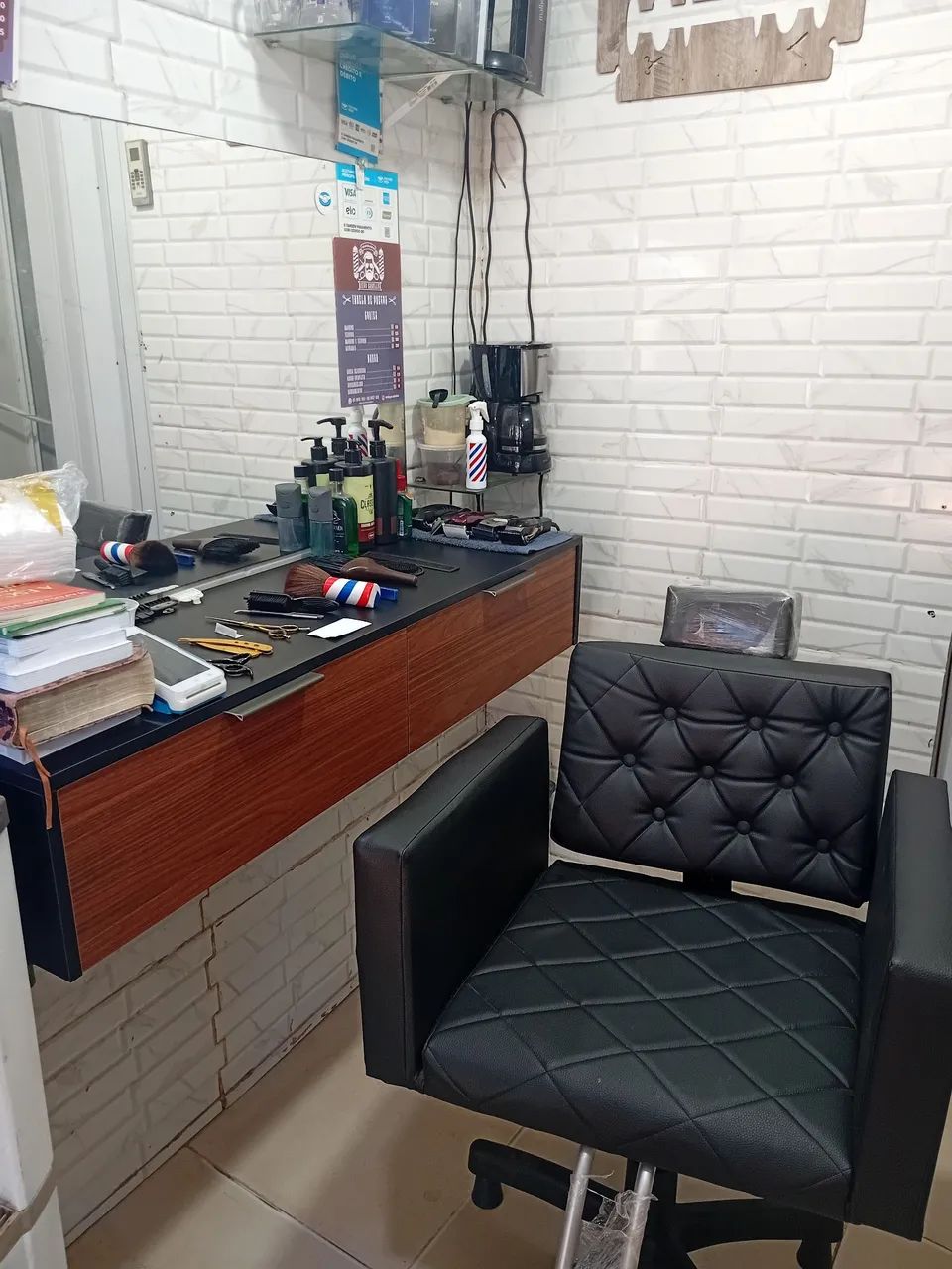 Vaga em  barbearia 