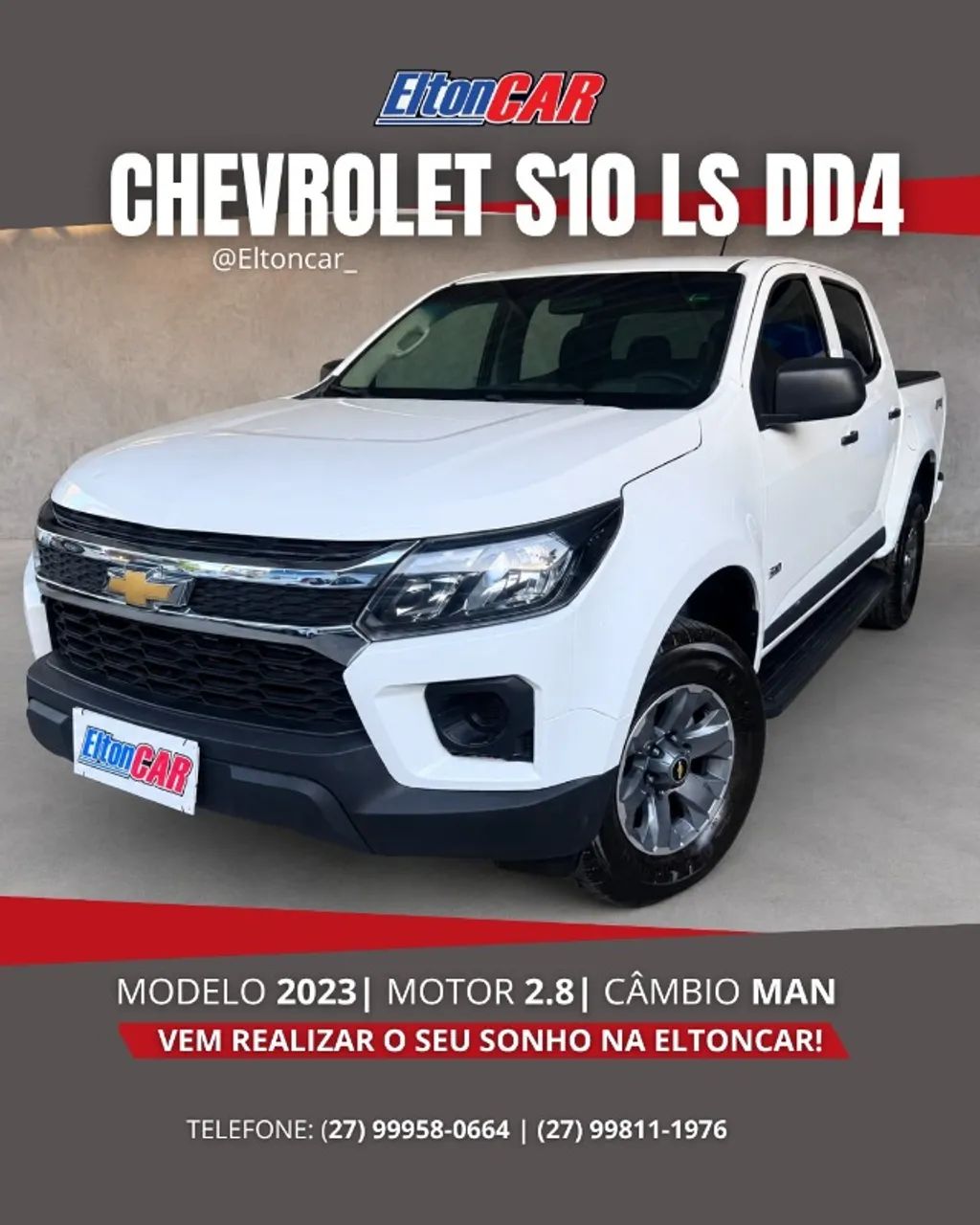 Chevrolet S10 CD 4X4 2.8 TDI 2023