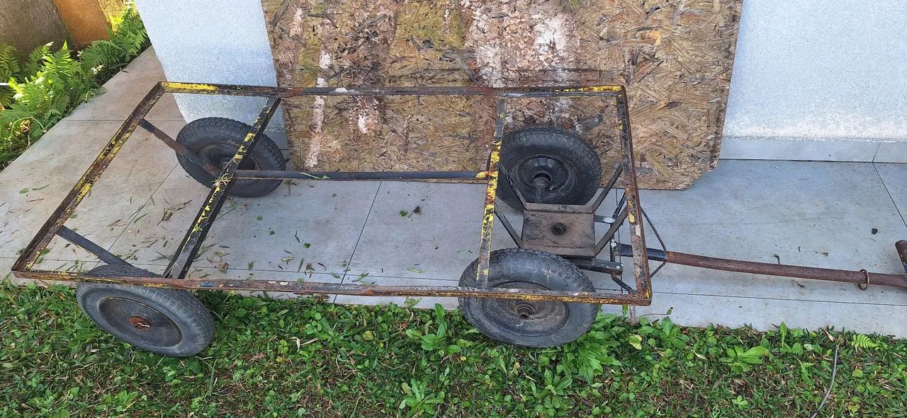 Carrinho de carga e transporte